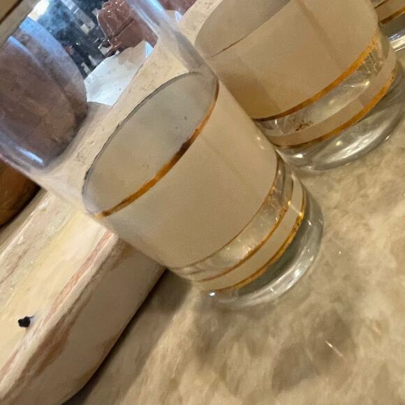 4-Georges Briard High Ball Cocktail Glasses MCM - Picture 3 of 10